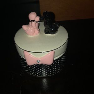 Poodle Jewelry Box